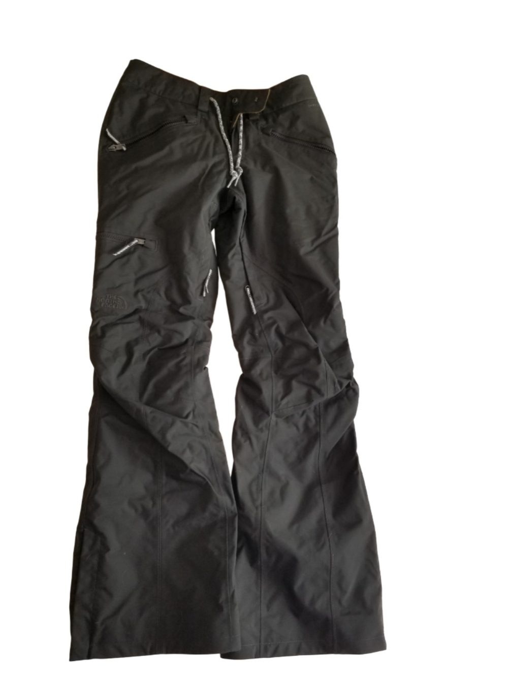 The North Face Dark Gray Insulated Ski Pants with Zip Pockets